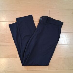 State and Liberty Pants Athletic Fit Stretch Work Trousers Navy Blue Size 36x28